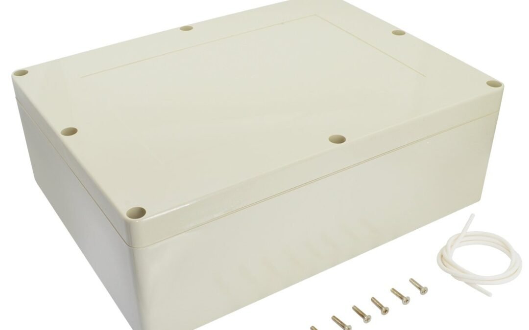OEM LeMotech Waterproof Dustproof IP65 ABS Plastic Junction Box Universal Electric Project Enclosure Pale Gray 12.6 x 9.45 x 4.33 inch (320 x 240 x 110 mm) Factory