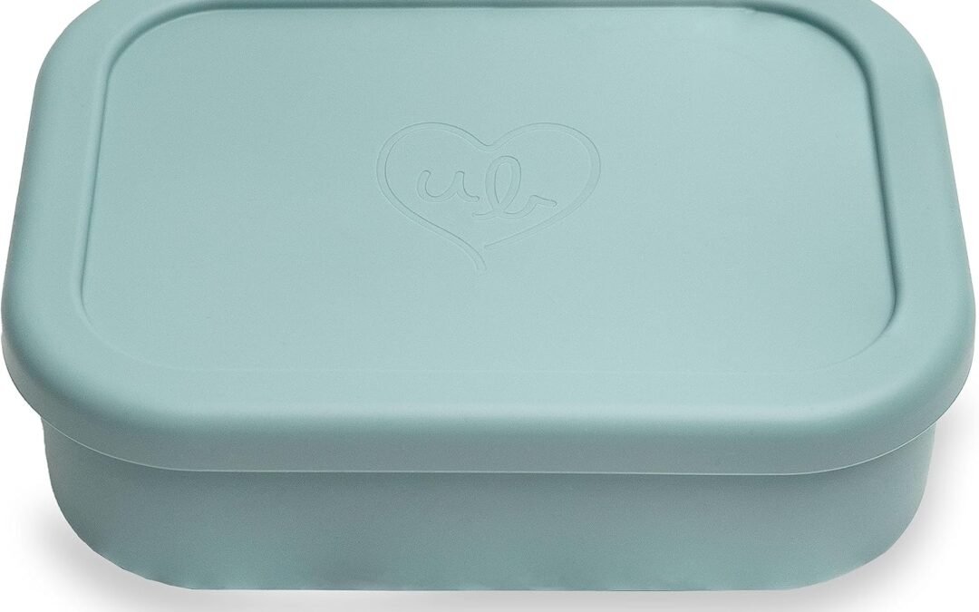 OEM Leak Proof Bento Box Food-Grade Silicone Bento, BPA, Phthalate, Lead, & PVC Free – Bento Lunch Box for Daycare, Kids, & Adults – Leak Resistant Sets With Lids Snack Box Container (Blue) Factory