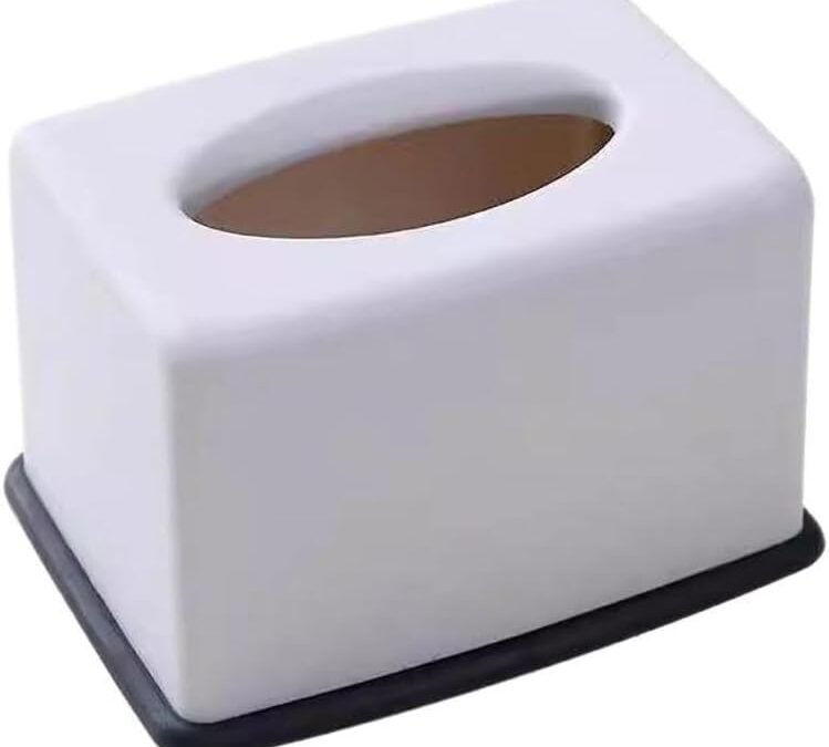 OEM Living Room Tissue Box 6.2 in Rectangular Tissue Holder PP Tissue Box Holder Factory