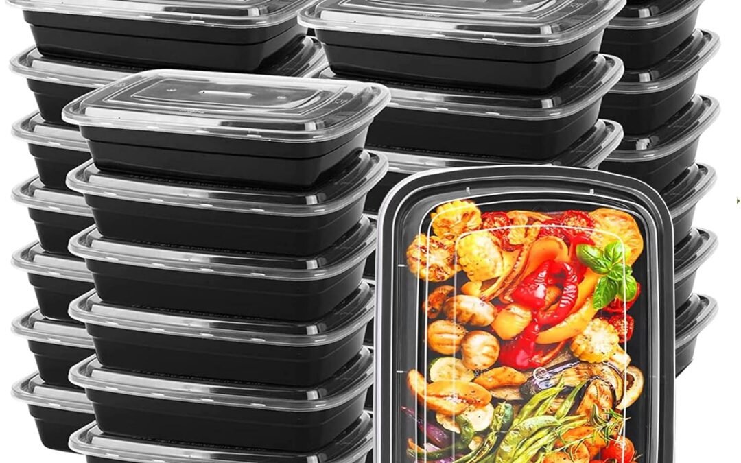 OEM Meal Prep Containers With Lids 50 Set, Food Storage Containers Reusable To-go Container Plastic Lunch Box Disposable Bento Box – Microwave Safe, Freezer & Dishwasher Safe (33 oz) Factory