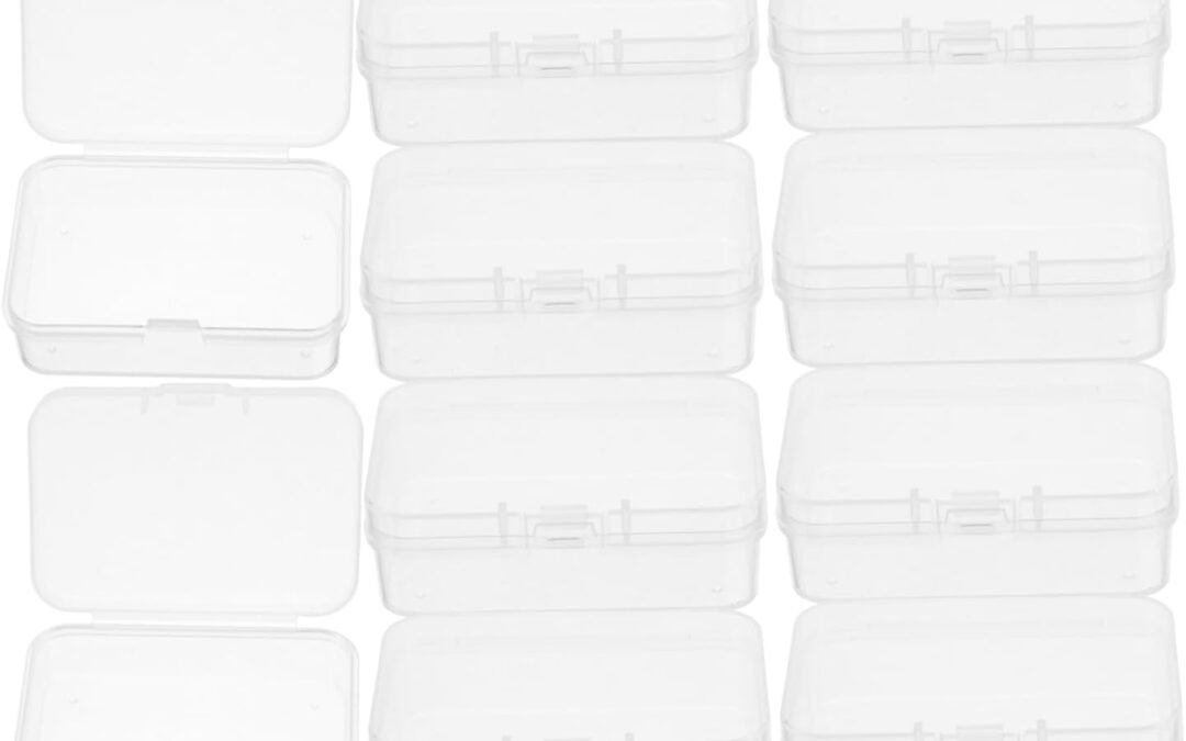 OEM Mini Storage Boxes 10 Pack Pp Plastic Boxes Lids for Beads and Hairpins Factory