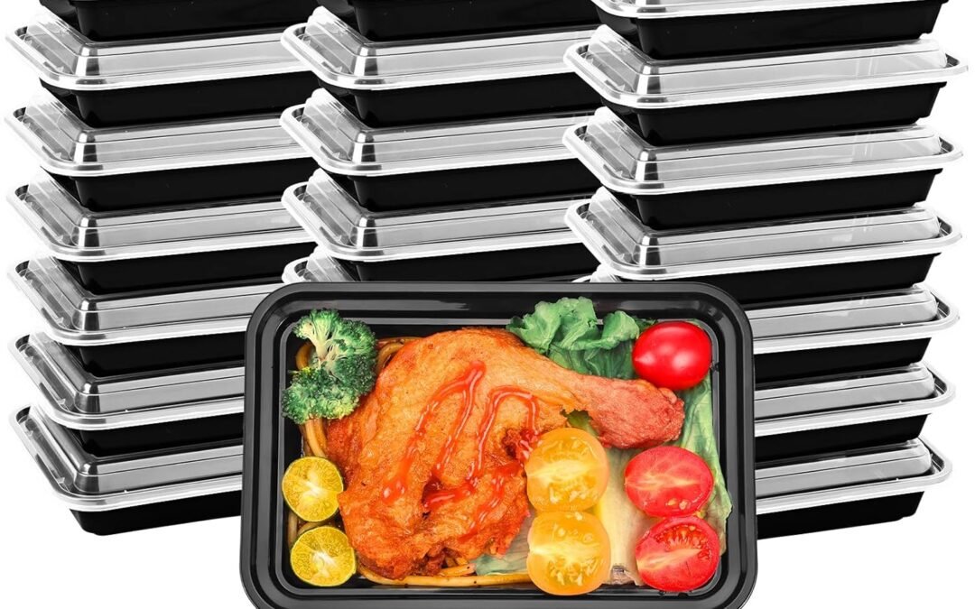 OEM Moretoes 30 Pack 16oz Meal Prep Containers Reusable, Plastic Food Storages with Lids, Stackable Microwave Freezer Dishwasher Safe Factory