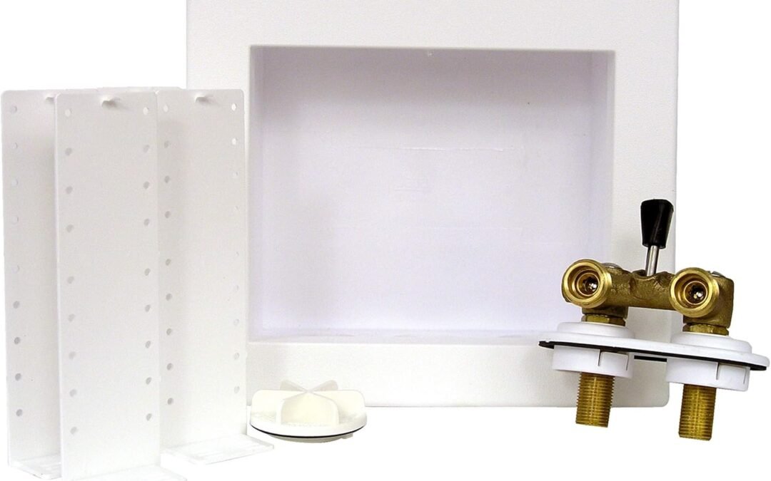 OEM Oatey 38537 Quadtro Washing Machine Outlet Box F1807 PEX Tail Piece, Single Lever, 2″ Hub Factory