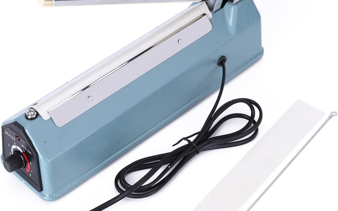 OEM PFS-300 Manual Heat Sealer Sealing Machine, 270W Impulse Manual Hand Sealer Heat Sealing Machine, 12in Impulse Plastic Packaging Bag Sealer(US Plug 110V) Factory