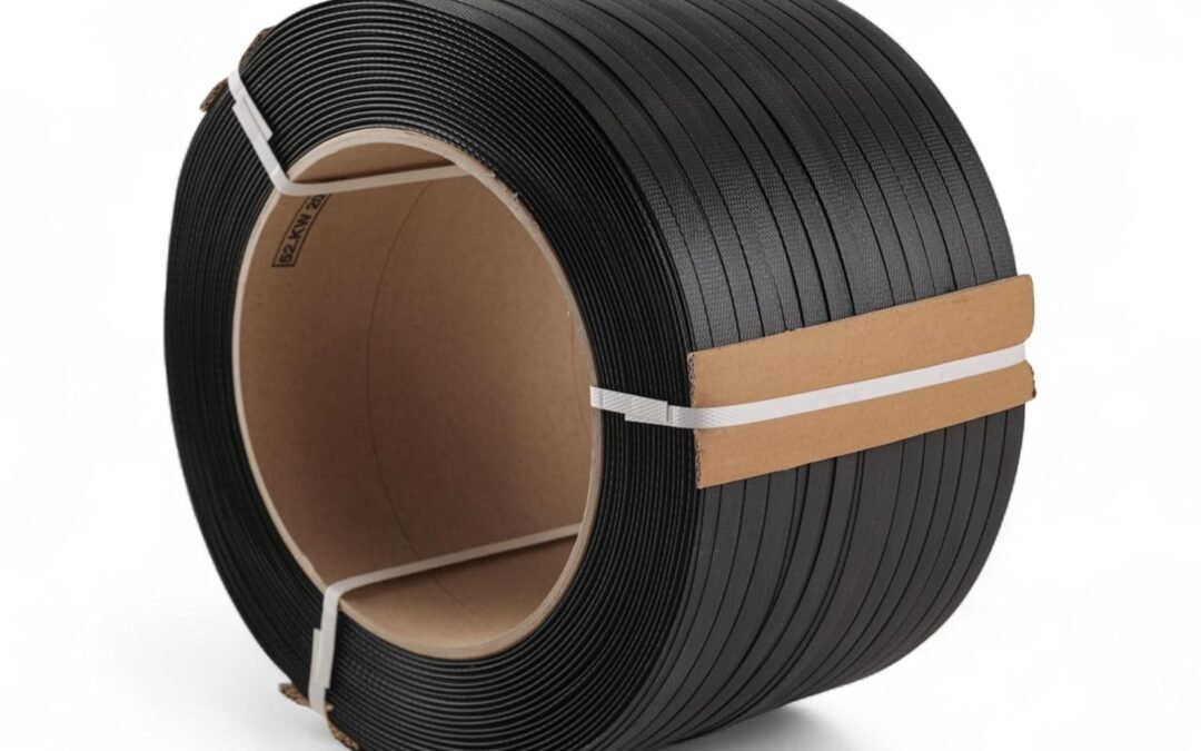 OEM Poly Strapping with Self-Dispensing Box – 1/2″ x 3300′ x 250# Recycled PP Hand Grade Strapping + 250 Seal Clips – for Light Duty Applications Factory