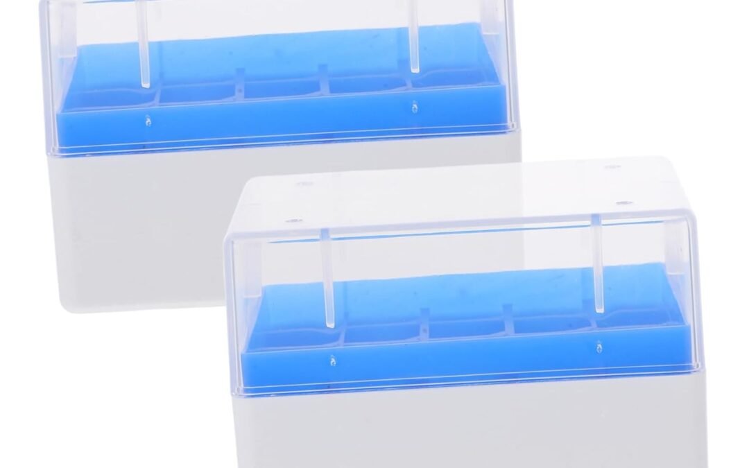 OEM Pp Plastic Box 20-Compartment Vial Rack Liquid Tube Storage Freezer Storage Factory