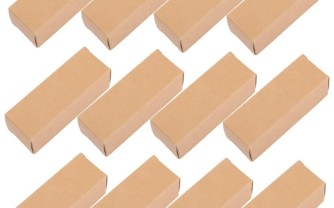 OEM SOPOTUTU 50pcs DIY Lip Gloss Packaging Boxes Empty Containers for Essential Oils Chic Cardboard Holders for Travel and Makeup Supplies Safe Edges Versatile Storage Factory