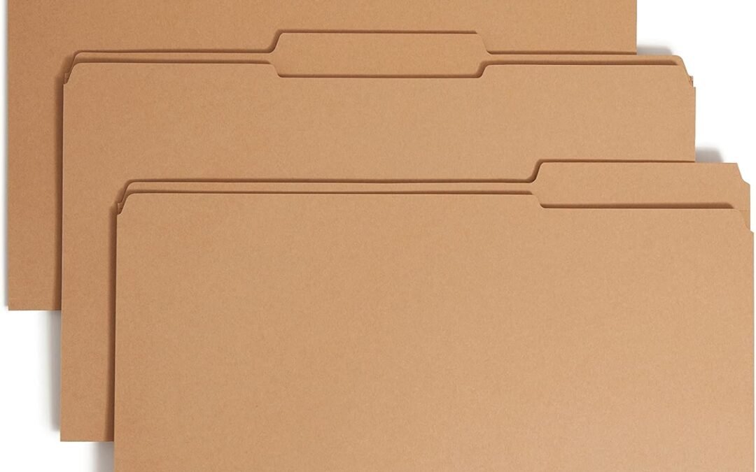 OEM Smead Fastener File Folder, 1 Fastener, Reinforced 1/3-Cut Tab, Legal Size, Kraft, 50 Per Box (19834) Factory