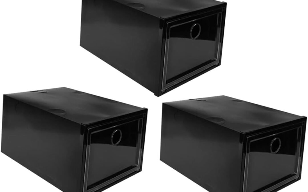 OEM Sosoport 6Pcs Stackable Shoe Storage Boxes PP Material and for Sneaker Organization and Home Storage Factory