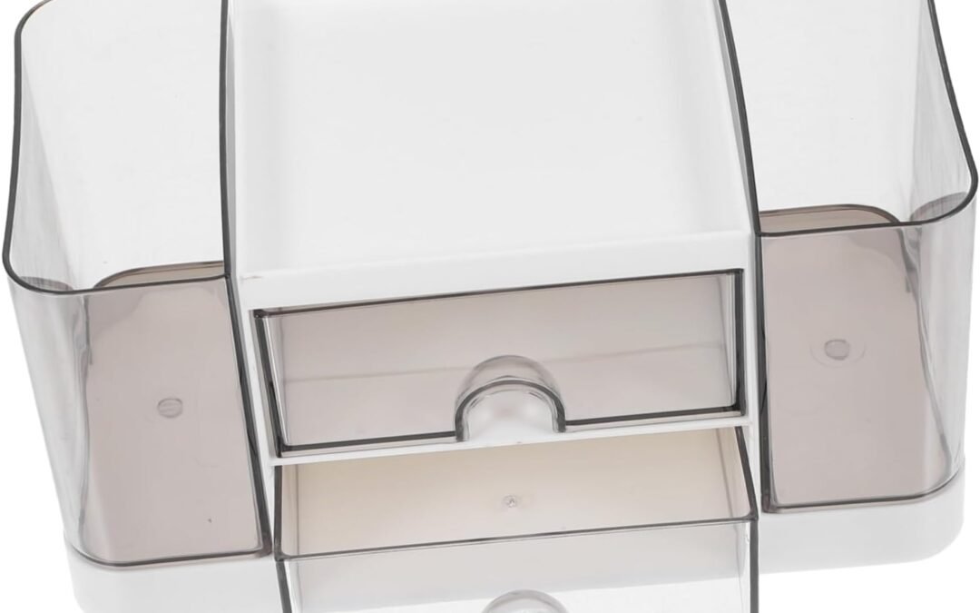 OEM Stackable Storage Box for Office Supplies Home Essentials School Materials Sleek Multi Purpose Design with Clear Drawers for Easy Access Visibility Factory
