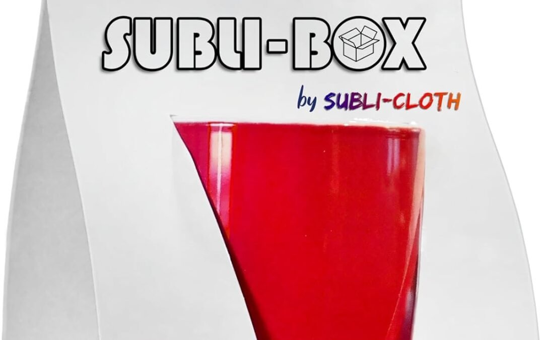 OEM Subli-Box Cardboard Sublimation Blister for Mugs Pack 20 Units by Subli-Cloth Design Small Factory
