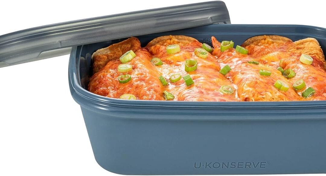 OEM U Konserve Platinum Silicone Food Storage Bento Box Dual Seal Rectangle Container – Leak Proof, Shatter Proof, Dishwasher Safe, Plastic Free – 48oz (Night Harvest) Factory