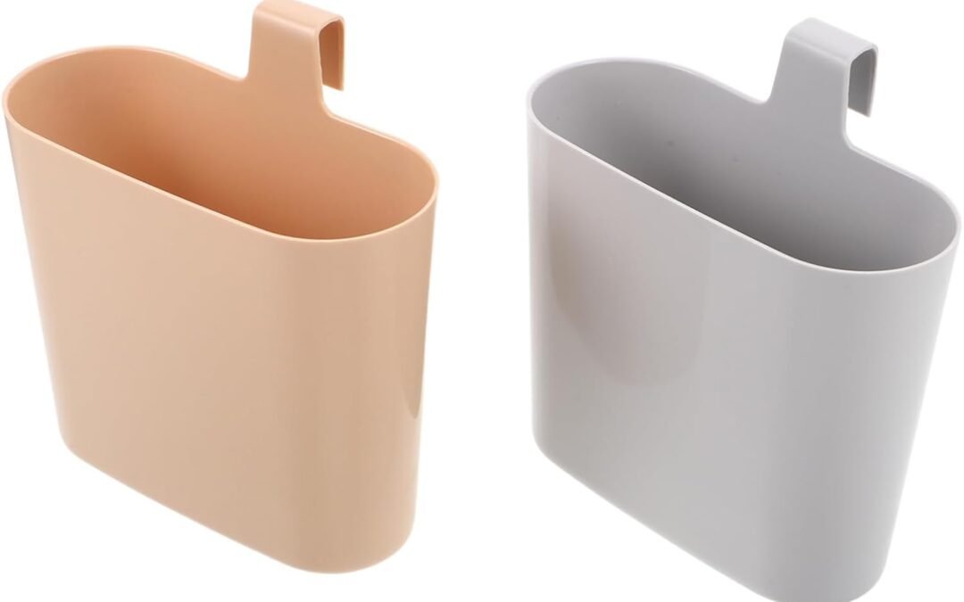 OEM UPKOCH 2pcs Cat Litter Scoop Holder: Box Hanging Scooper Storage Container Plastic Pet Pooper Shovel Stand Small Rectangular Trash Can for Cabinet Door Fence Railing Factory