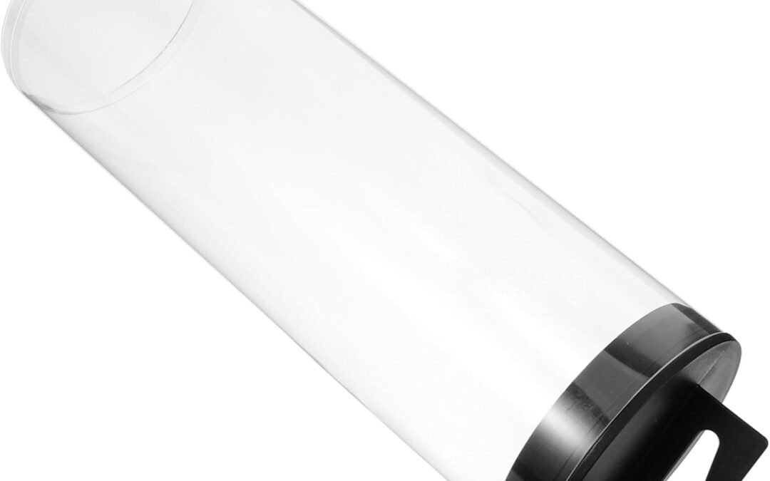 OEM UPKOCH Plastic Tubes with Caps Tennis Carrying Case Ball Case for Tennis Portable Ball Case Clear Tubes with Factory