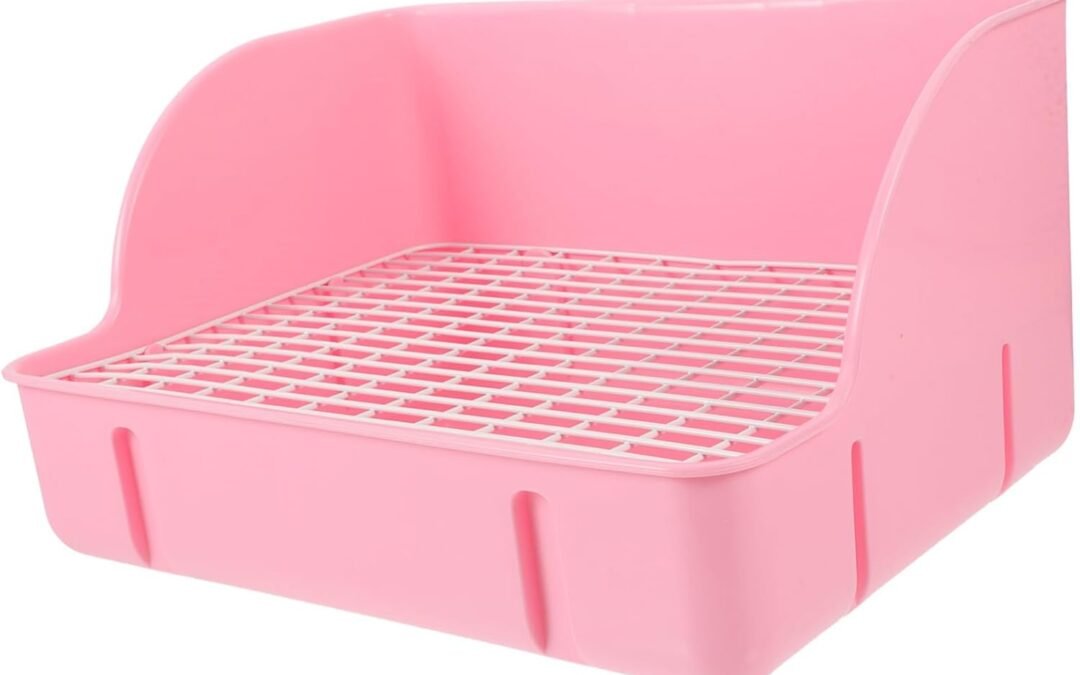 OEM VANZACK Large Rabbit Litter Box Easy Cleaning Pet Toilet for Small Animals Durable Plastic Construction for Indoor Use Helps Develop Toilet Habits for Rabbits and Guinea Pigs Factory