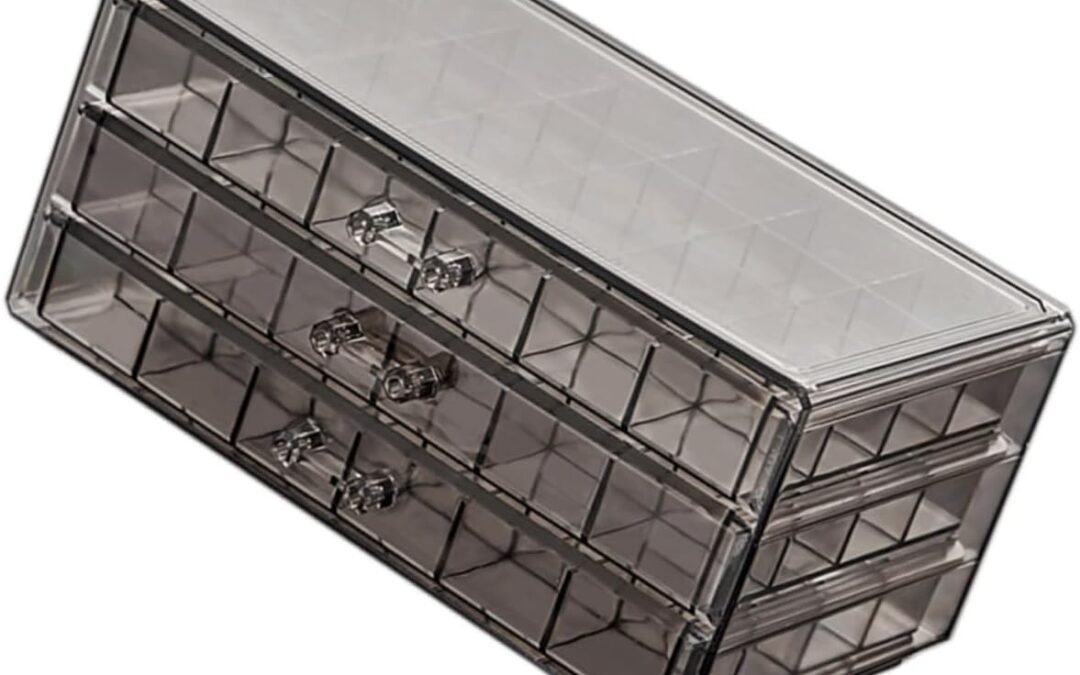 OEM VANZACK Multi Transparent Jewelry Organizer Box Compartment Plastic Storage Case for Earrings Rings Necklaces and Accessories for Home and Office Use Factory