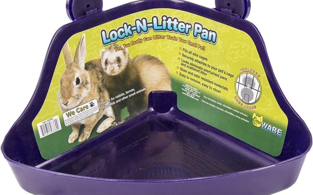 OEM Ware Manufacturing (2 Pack Plastic Lock-N-Litter Pan for Small Pets – Size Regular Factory