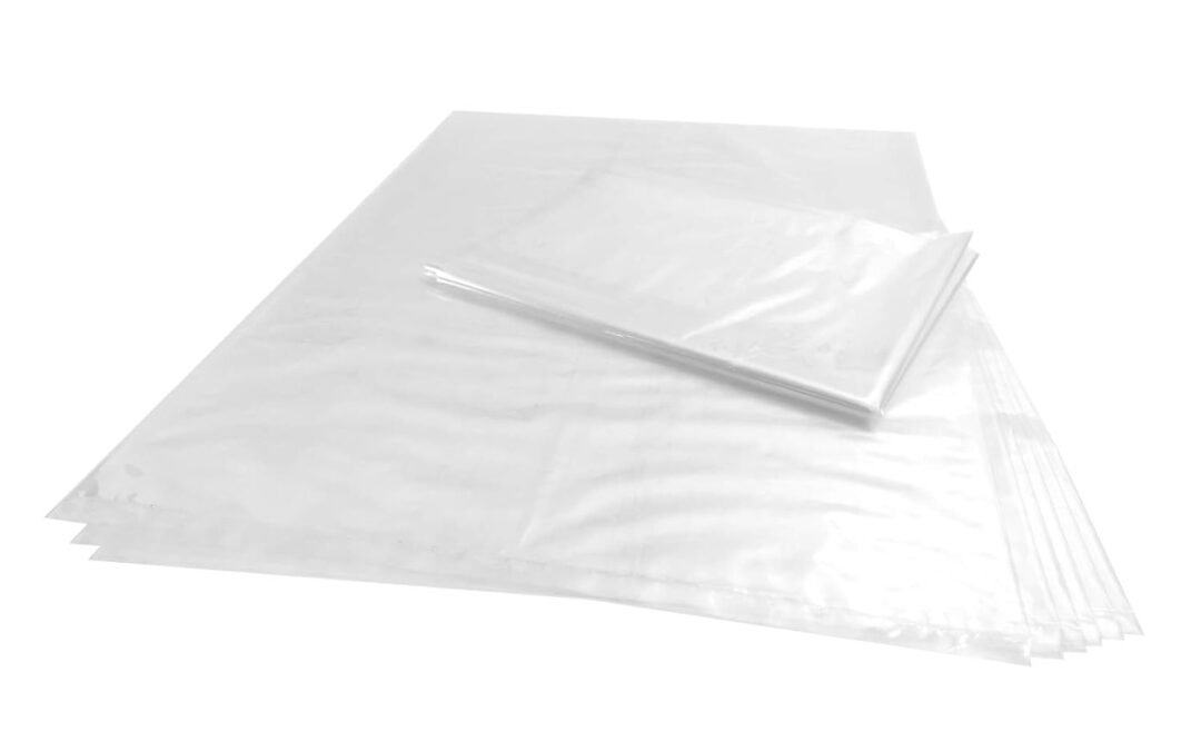 OEM Wowfit 100 CT 18×24 inch 1.1 Mil Clear Plastic Flat Open Poly Bags – Great for Proofing Bread, Dough, Food Storage, Artwork, Pans, and More Factory