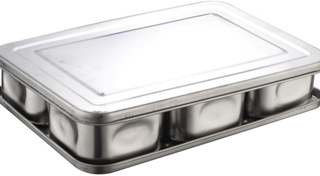 Wholesale OEM ODM 1 Set Compartment Seasoning Box Food Grade Kitchen Canisters for Salt Sugar Spices and Condiments and Convenient Storage for Home and Restaurant Use Factory & Supplier