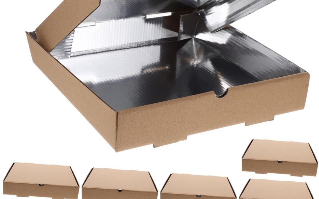 Wholesale OEM ODM 10pcs Insulated Aluminum Foil Pizza Takeout Boxes Thermal Storage Container Pressure Resistant Pizza Proofing Box for Food for Parties and Events Factory & Supplier
