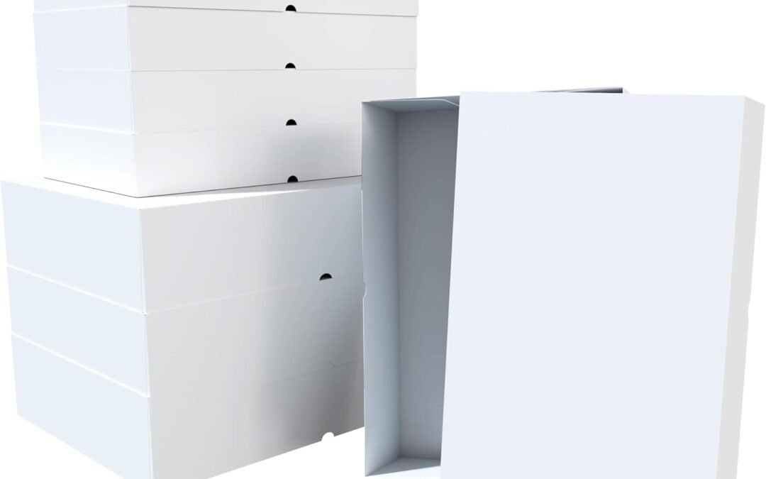 Wholesale OEM ODM 12 Packs Extra Large Gift Boxes with Lids for Presents, 17x11x4 Inch &14.75×9.5×2.5 Inch Oversized White Empty Foldable Wrapping Boxes for Presents Bulk, Extra Deep Sweater Boxes Robe Boxes Blanket Boxes T-shirt Clothes Boxes for Gifts Factory & Supplier