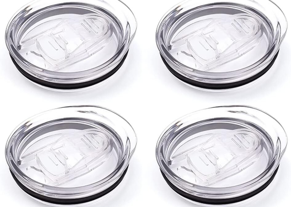Wholesale OEM ODM 12oz stemless wine tumbler lid replacement (4 Pack),2.9 inch diameter spill proof,for Sivaphe and Corkcicle Double-wall Stainless Steel Travel Coffee Mug Factory & Supplier