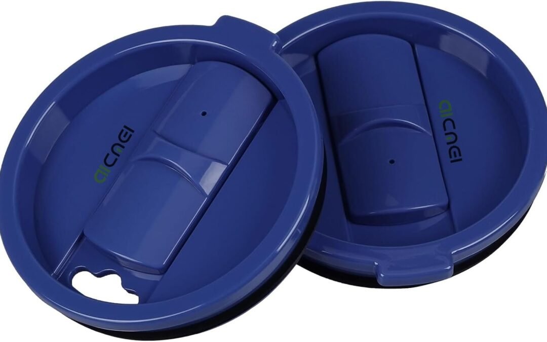 Wholesale OEM ODM 2 Replacement Lids for Tumblers -Spill Proof Lids for 3.2 Inch Diameter -Tumbler Lids for 20 oz Replacement Lid(Blue) Factory & Supplier