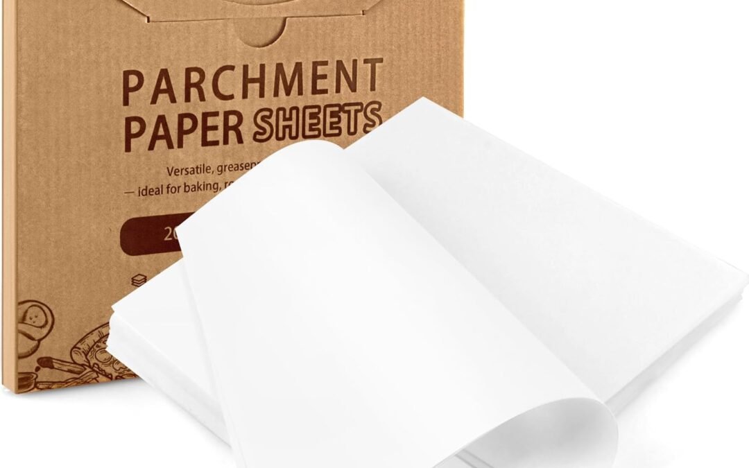 Wholesale OEM ODM 200PCS Parchment Paper Sheets, 12x12in, Squares Baking Paper for Baking, Air Fryer, Steaming, Grilling, Roasting, Wrapping, Precut Non-Stick Square Pan Liners, Oven Paper for Bread (White, 12×12 in) Factory & Supplier