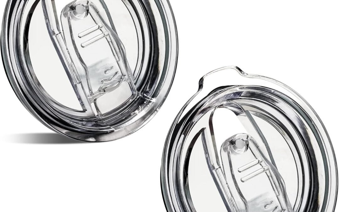 Wholesale OEM ODM 20oz Tumbler Replacement Lids Spill Proof Splash Resistant Lids Covers for 3.25in Cup Mouth Compatible with Classic Stainless Steel Tumblers YETI Rambler Atlin, Beast Juro SUNWILL Cup (2 Pack) Factory & Supplier