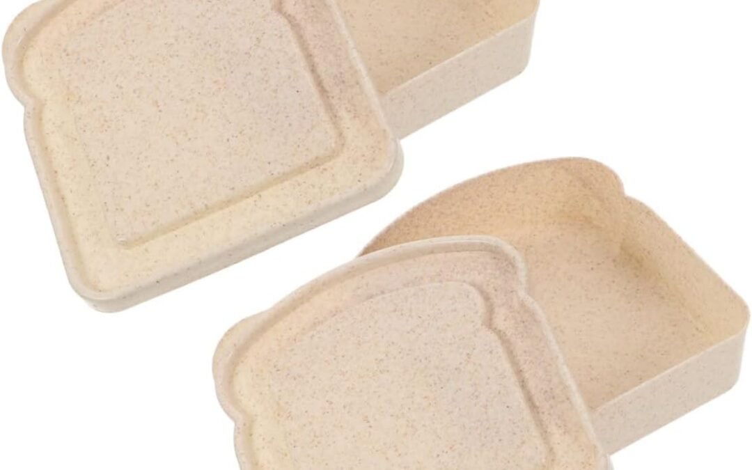 Wholesale OEM ODM 2Pcs Portable Toast Storage Box Airtight Food Containers for Snacks Fruits and Picnics Storage for Homemade Bread and Travel Snack Needs Factory & Supplier