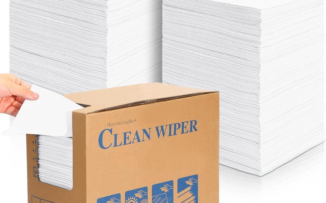 Wholesale OEM ODM 300 Sheets 9.84 x 13.78 in Disposable Shop Towels Bulk Heavy Duty Shop Towels Lint Free Paper Absorbent Anti Dissolution for Garage Car Work(White) Factory & Supplier