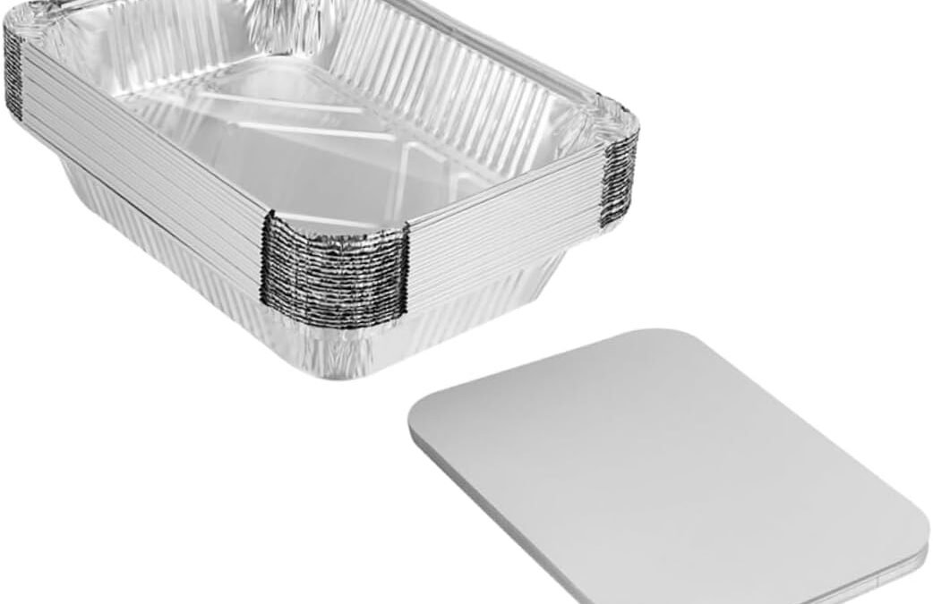 Wholesale OEM ODM 30Pcs Bbq Foil Food Containers Tin Foil Boxes for Takeaway Food Packing Recyclable and for Parties and Events Capacity Factory & Supplier