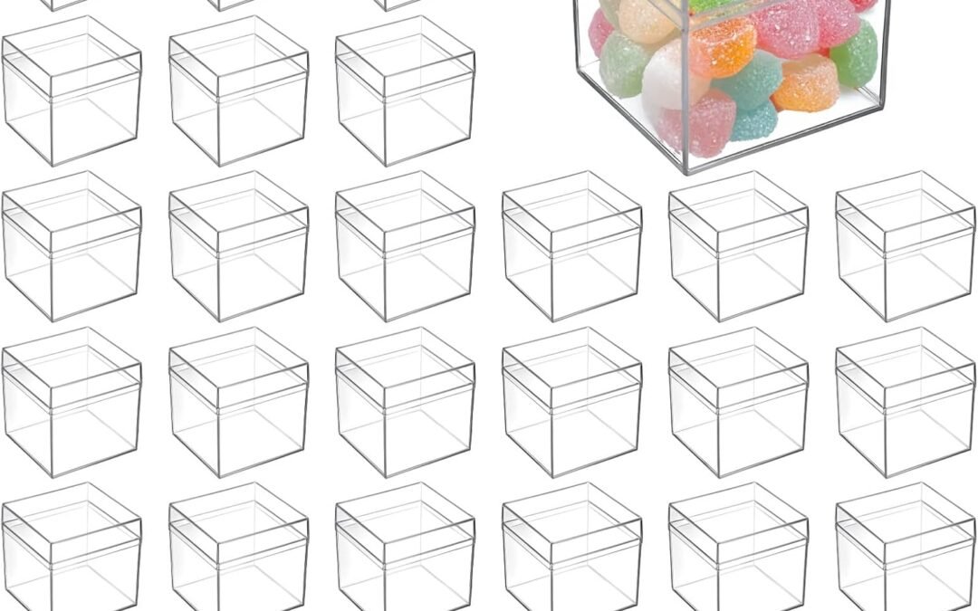 Wholesale OEM ODM 36 Pieces Clear Acrylic Box with Lid, Acrylic Square Cube, Decorative Storage Box, Mini Container for Jewelry, Cosmetics, Makeup, Card, Candy(Square, 2 x 2 x 2 Inches) Factory & Supplier