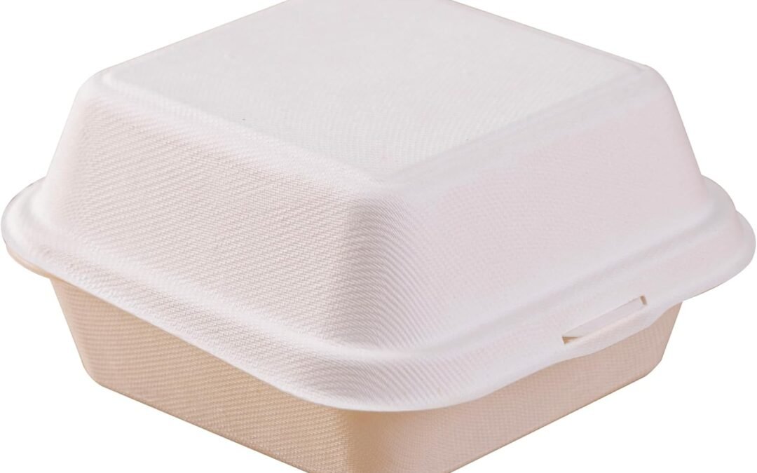 Wholesale OEM ODM 400 Pack Eco-Friendly and Disposable Clamshell Take Out Food Containers – 6×6 Inches, Deli Containers with Lids, Reusable Meal Prep & Bento Box, Food Storage To-Go Factory & Supplier