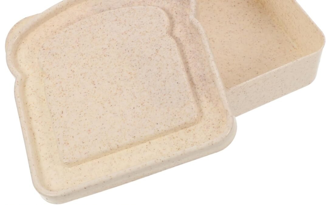 Wholesale OEM ODM 4Pcs Portable Sandwich Containers Airtight Bread Storage Boxes Picnic Food Keep Holders for Freshness for Outdoor Use and Factory & Supplier