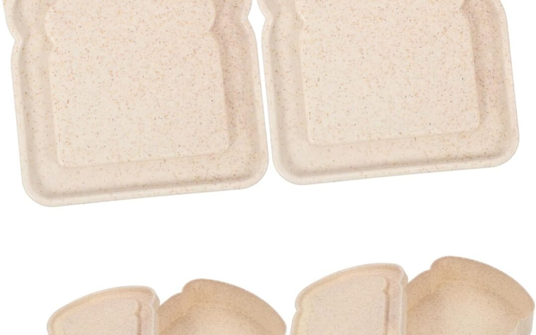 Wholesale OEM ODM 4Pcs Portable Sandwich Storage Boxes Food Holders for Fruits Snacks and Toast for Outdoor Camping and Picnic Use Leak Design for Easy Organization Factory & Supplier