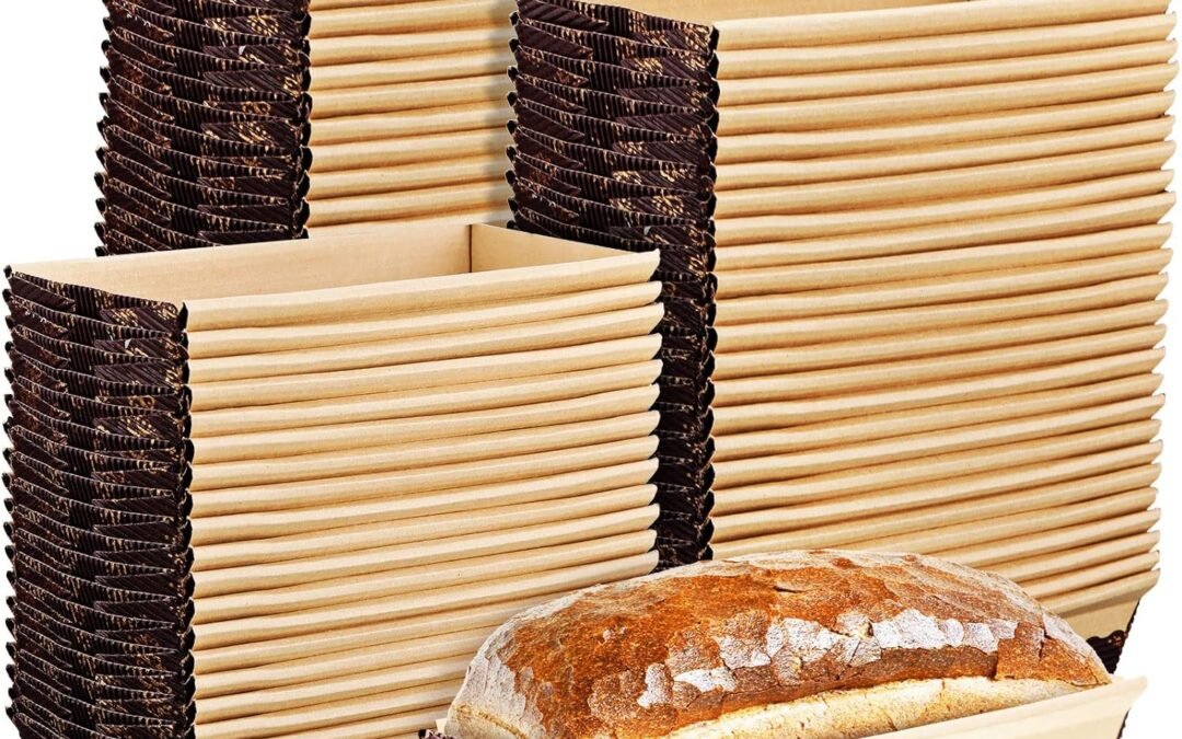 Wholesale OEM ODM 50 Pcs Mini Kraft Paper Loaf Pan Disposable Baking Cake Bread Mold Microwave Oven Freezer Safe Small Christmas Loaf Box Bakeable for Homemade Gift Giving, 6 x 2.6 x 2 Inch Factory & Supplier