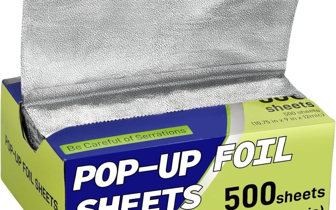 Wholesale OEM ODM 500 Pre-Cut Aluminum Foil Sheets, 9″ x 10.75″ Pop-Up Foil Sheets for Restaurant Use, Disposable Food Wrapping for Burritos, Hot Dogs, and Sandwiches Factory & Supplier