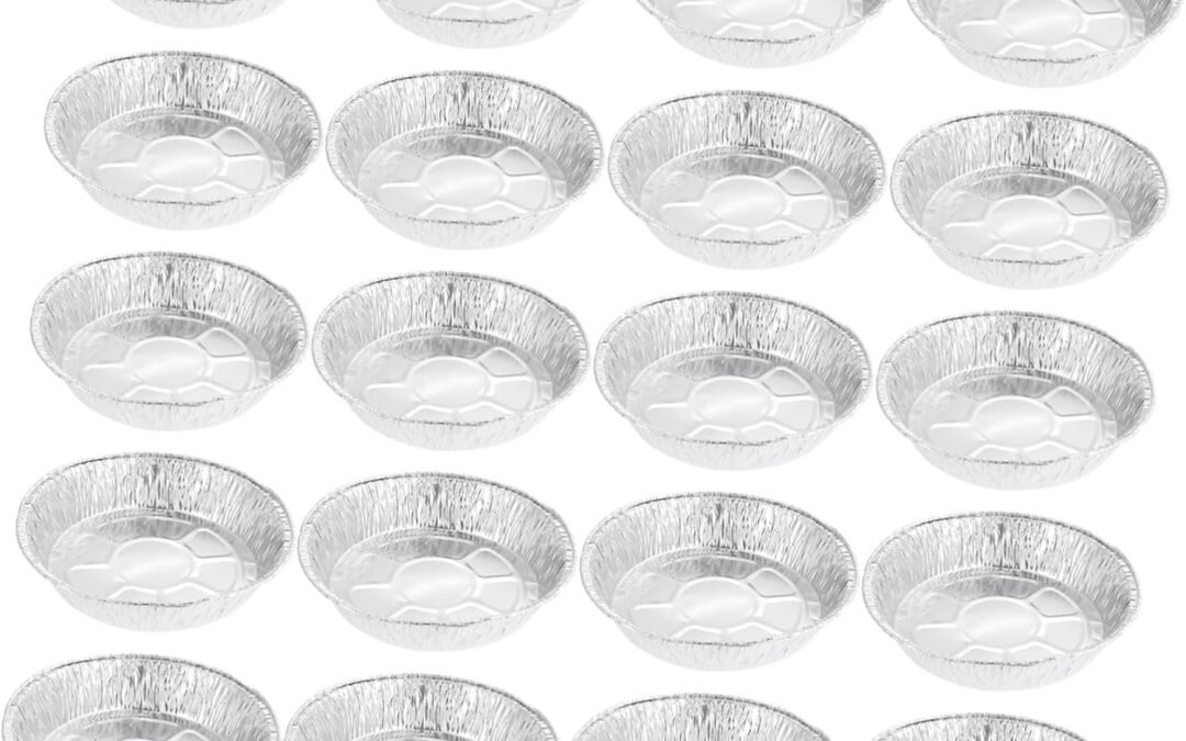 Wholesale OEM ODM 50Pcs Aluminum Foil Containers for Air Fryer Bbq Food Boxes Lightweight Practical Baking Supplies for Takeaway Storage Factory & Supplier