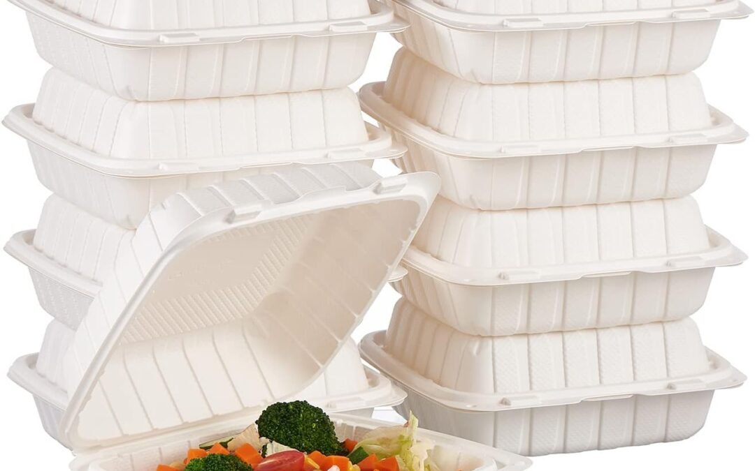 Wholesale OEM ODM 8X8 1Compartment 50Pack Plastic Clamshell Take Out Food Containers, Heavy Duty To-go Disposable Lunch Box Restaurant Meal Prep Packaging Catering Hinged Container (Formerly FULING) Factory & Supplier