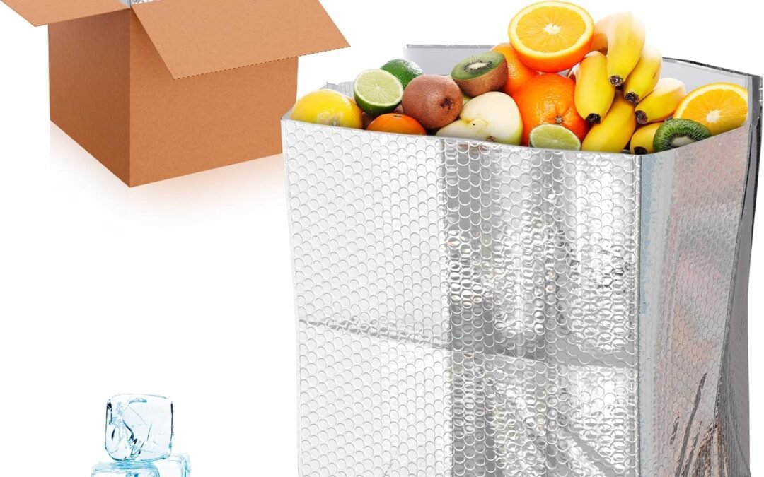 Wholesale OEM ODM ABC PACK & SUPPLY 10 Pack Silver Foil Insulated Box Liners 12 x 12 x 12 inches. Shipping Boxes for Frozen Food, Odorless Insulated Containers. Leakproof Cold Shipping Boxes for Frozen Fish, Meat Factory & Supplier