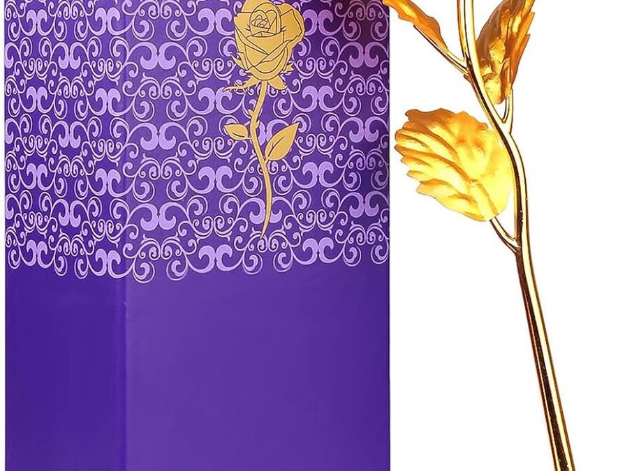 Wholesale OEM ODM ALLOMN 24K Golden Rose, Artificial Rose Flower Gifts for Her with Luxury Gift Box Great Gift Idea for Valentine’s Day, Mother’s Day, Birthday, Anniversary (Gold) Factory & Supplier