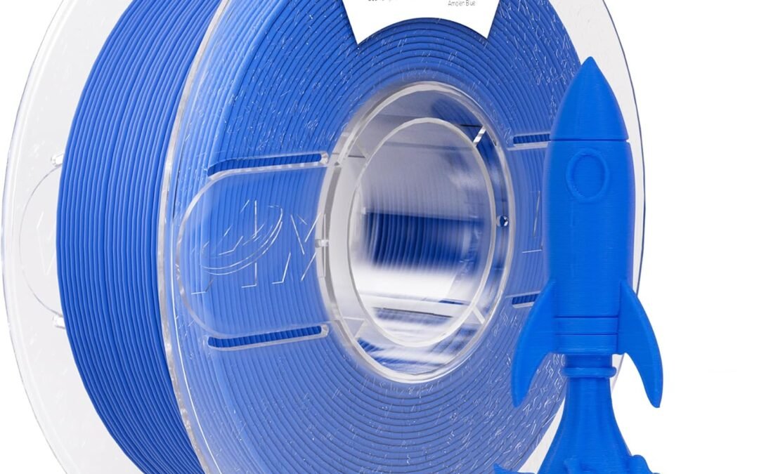 Wholesale OEM ODM AMOLEN Matte PLA 3D Printer Filament, Blue PLA Filament 1.75mm with Smooth Finish, 3D Printing Filament for Most FDM 3D Printers, Dimensional Accuracy +/- 0.02mm, 1kg Spool (2.2lbs) Factory & Supplier