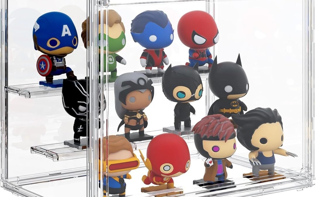 Wholesale OEM ODM Acrylic Display Case 3 Tiers Clear Figure Display Cases for Collectibles Stackable Storage Box with Magnetic Door Dustproof Showcase Factory & Supplier