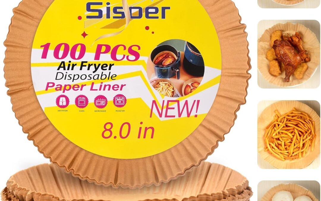 Wholesale OEM ODM Air Fryer Paper Liners for Ninja, 100Pcs Air Fryer Liners Disposable Non-stick Parchment,Oil-proof Air Fryer Accessories for 5-8 QT Air Fryer, Microwave, Round, 8 inch Factory & Supplier