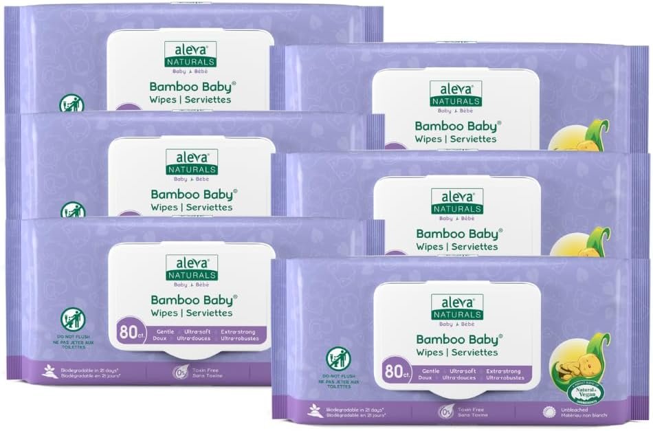 Wholesale OEM ODM Aleva Naturals Bamboo Baby Wipes – 480 ct Factory & Supplier