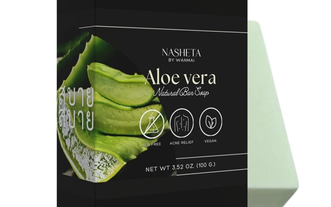 Wholesale OEM ODM Aloe vera Natural Bar Soap NET WT 3.52 oz. (100 g.) Product of Thailand. สบาย สบาย Factory & Supplier