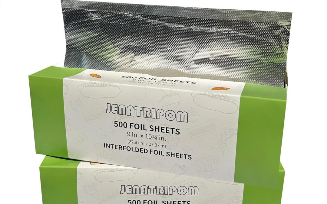 Wholesale OEM ODM Aluminum Foil Sheets, 9 x 10.75 inch, 1000 Sheets, Pop-Up Dispenser, Premium Quality, High Temp Resistant, Easy Access, Versatile Wrapper Factory & Supplier
