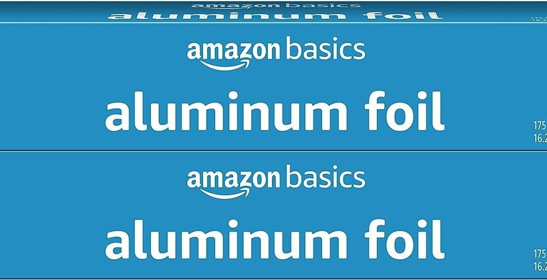 Wholesale OEM ODM Amazon Basics Aluminum Foil, 175 Sq Ft, Pack of 2 Factory & Supplier
