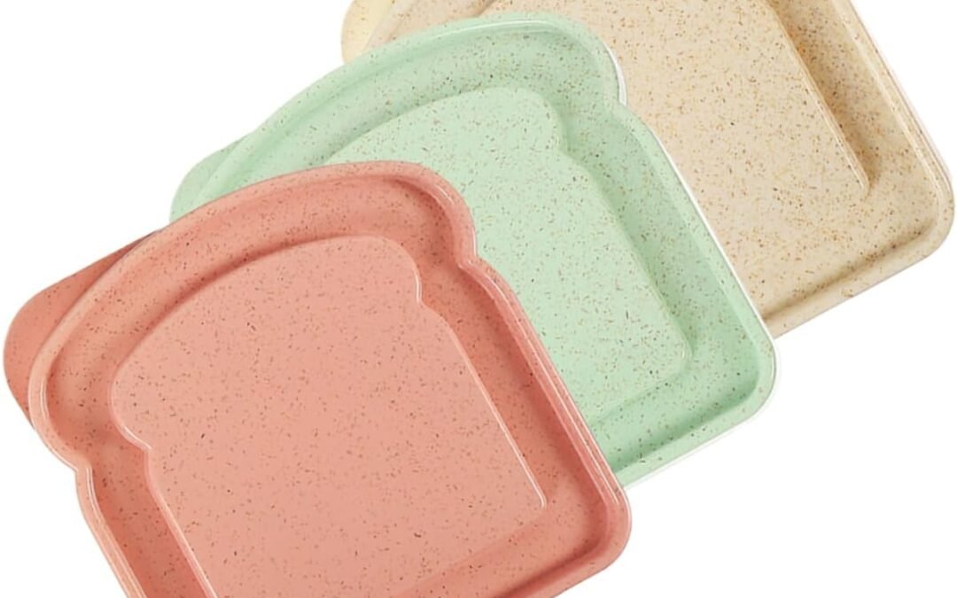 Wholesale OEM ODM Amosfun 3Pcs Outdoor Bread Toast Storage Boxes Food Grade Sandwich Containers with Sealing Cases for Daily Use Lightweight and Portable Natural Factory & Supplier